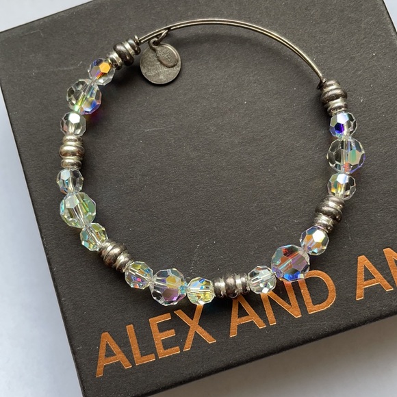 Alex & Ani vintage Swarovski bangles - Picture 2 of 4